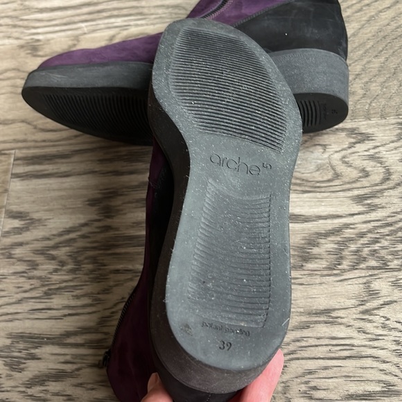 Arche 2 tones ankle boots size 39, US8 - Picture 8 of 11